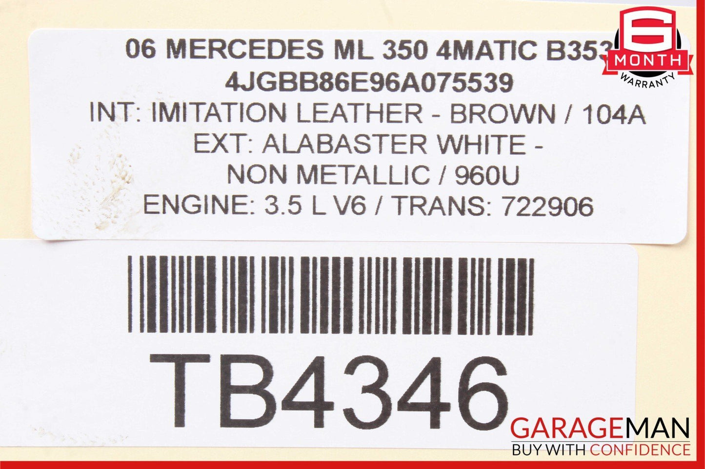 05-12 Mercedes ML350 E350 C280 R350 M272 Engine Motor Oil Pump Assembly