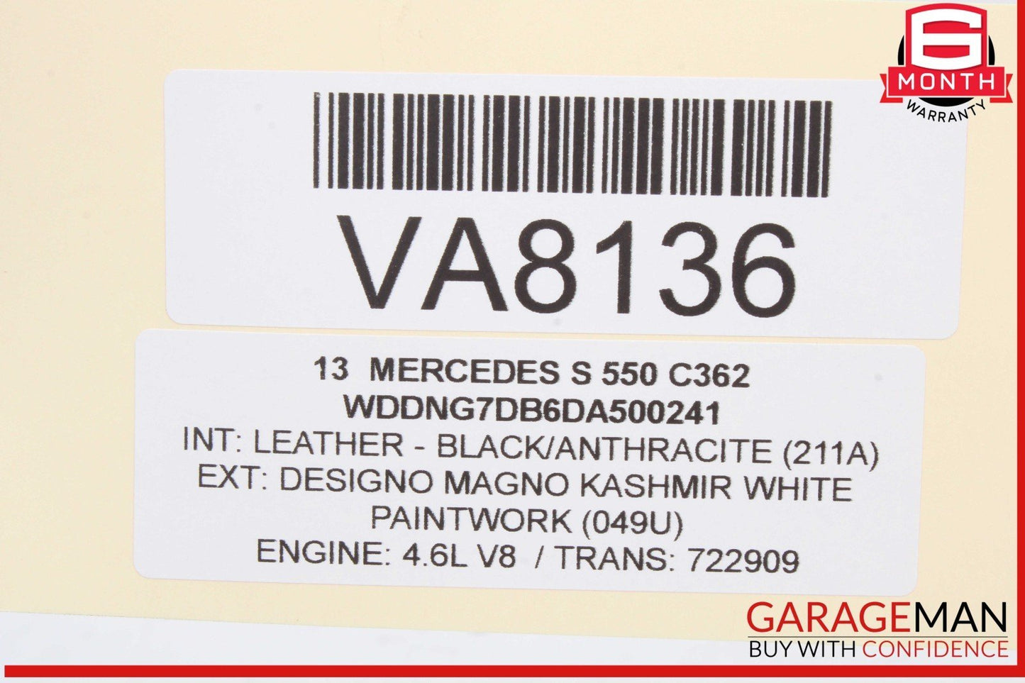 07-14 Mercedes W221 S550 S400 CL550 Dashboard Dash Control Switch Panel OEM