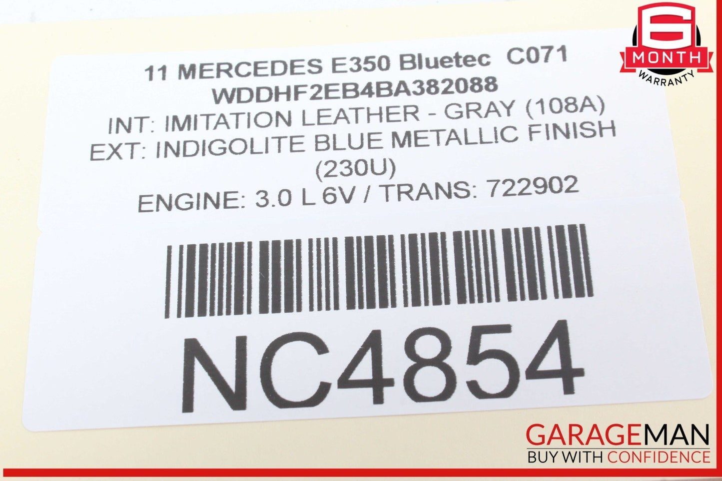 10-17 Mercedes W212 E350 Bluetec Panoramic Sunroof Sun Roof Motor OEM