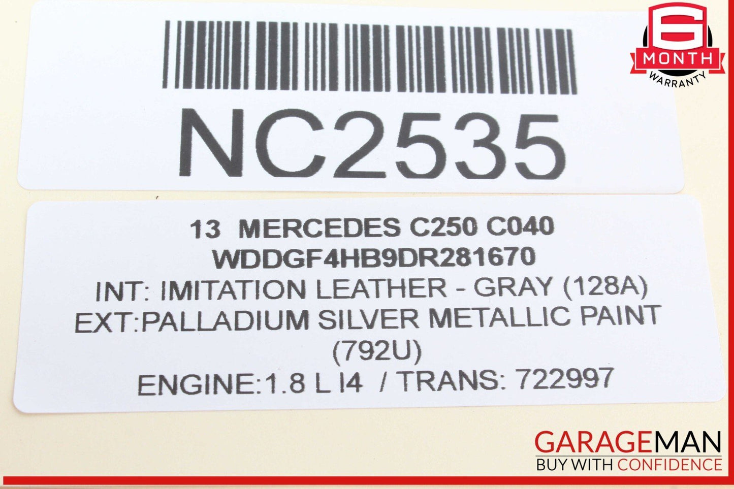 08-18 Mercedes W204 C250 E350 Front Right Side Door Control Module OEM