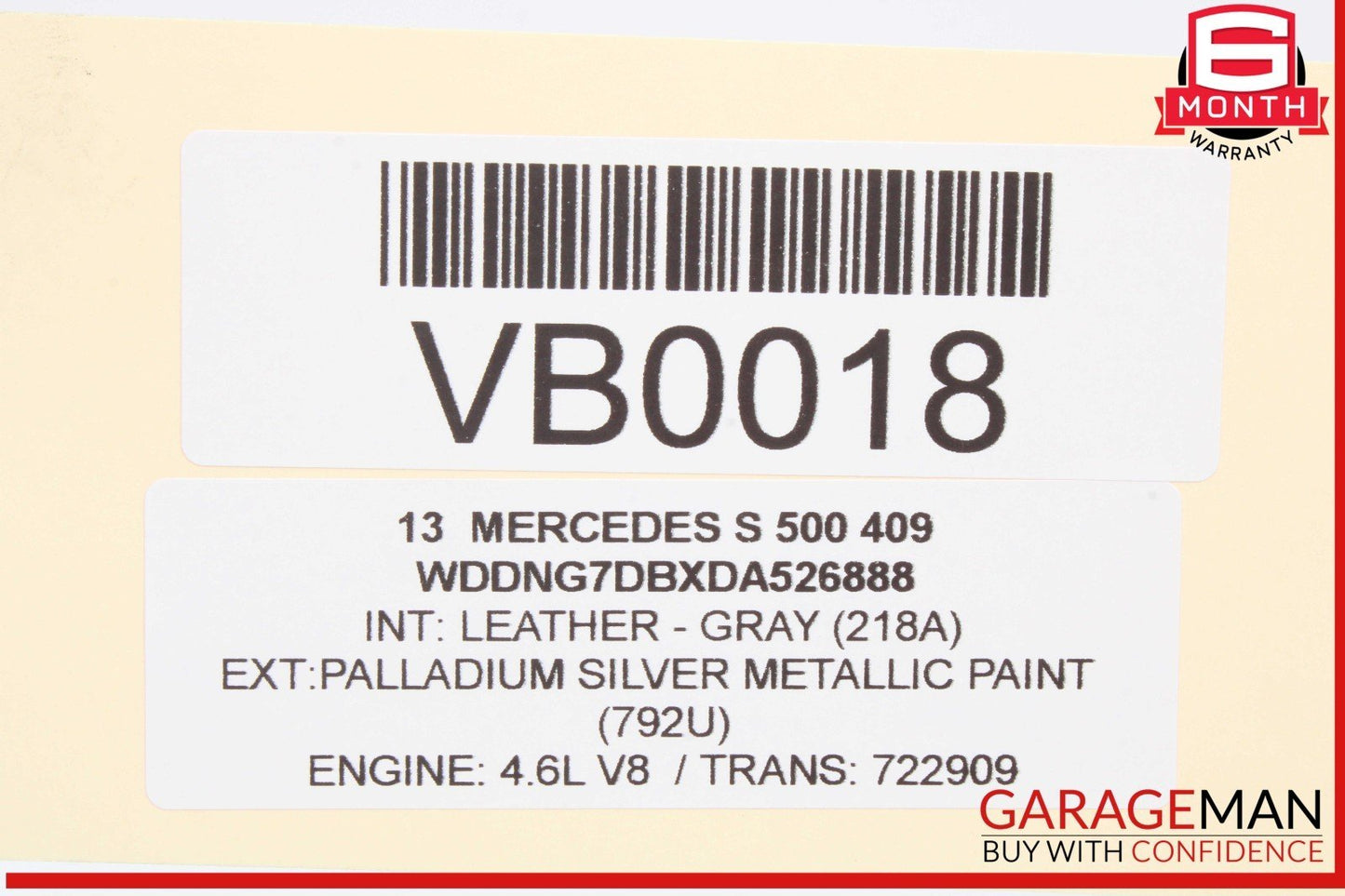 10-14 Mercedes W221 S550 CL550 Headlight Xenon High Beam Ballast Module OEM