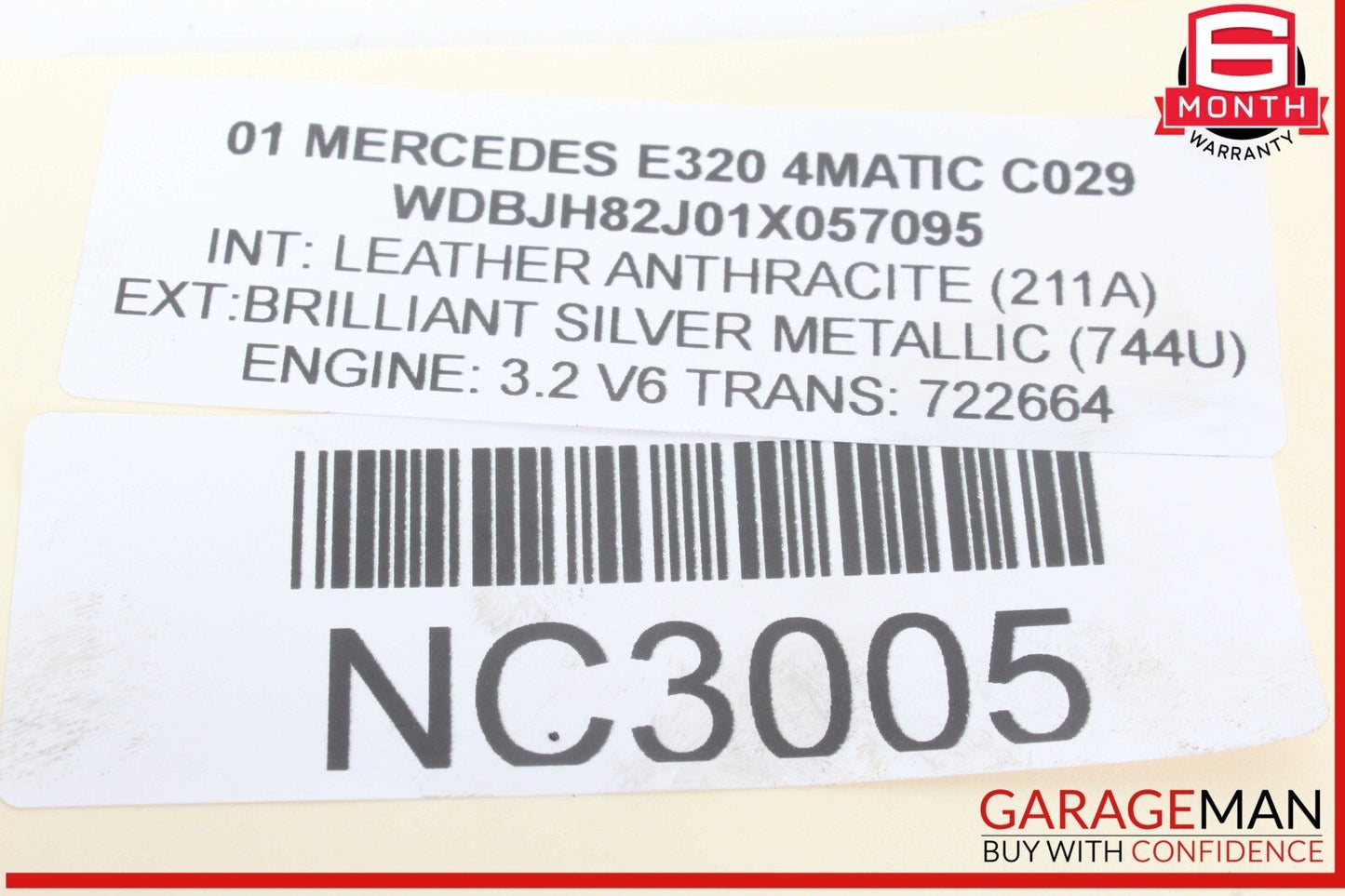 98-04 Mercedes W210 E320 4MATIC Power Steering Pump OEM