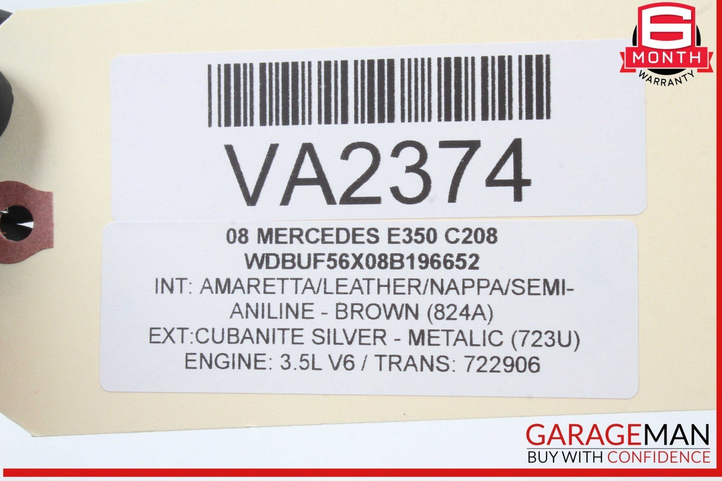 03-09 Mercedes W211 E350 E320 Rear Left Driver Side Door Lock Actuator OEM