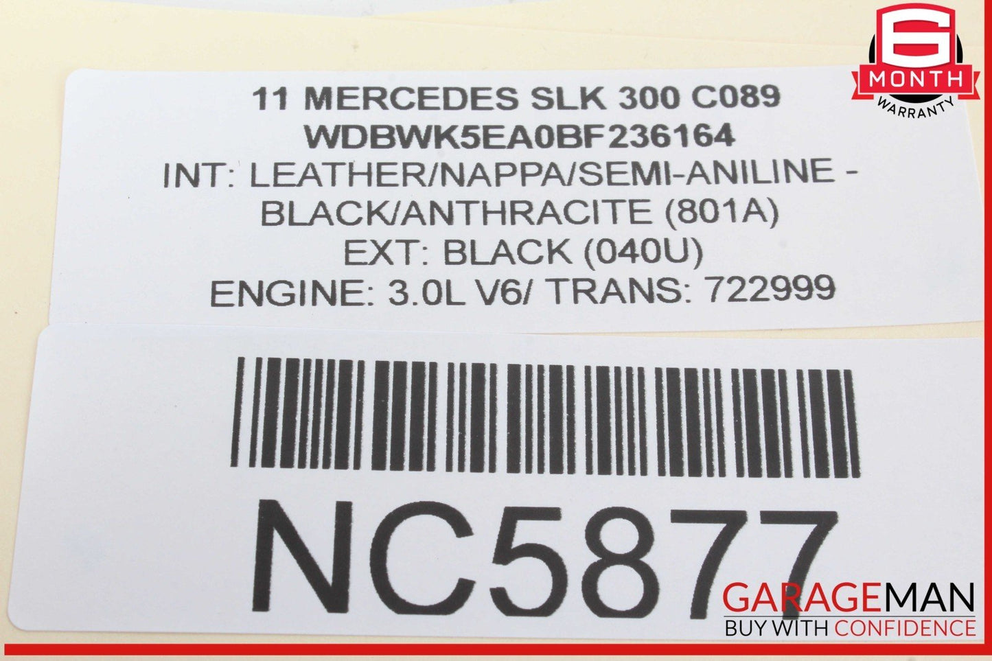 09-13 Mercedes R171 SLK300 Sirius Satellite Radio Receiver 1719060700 OEM