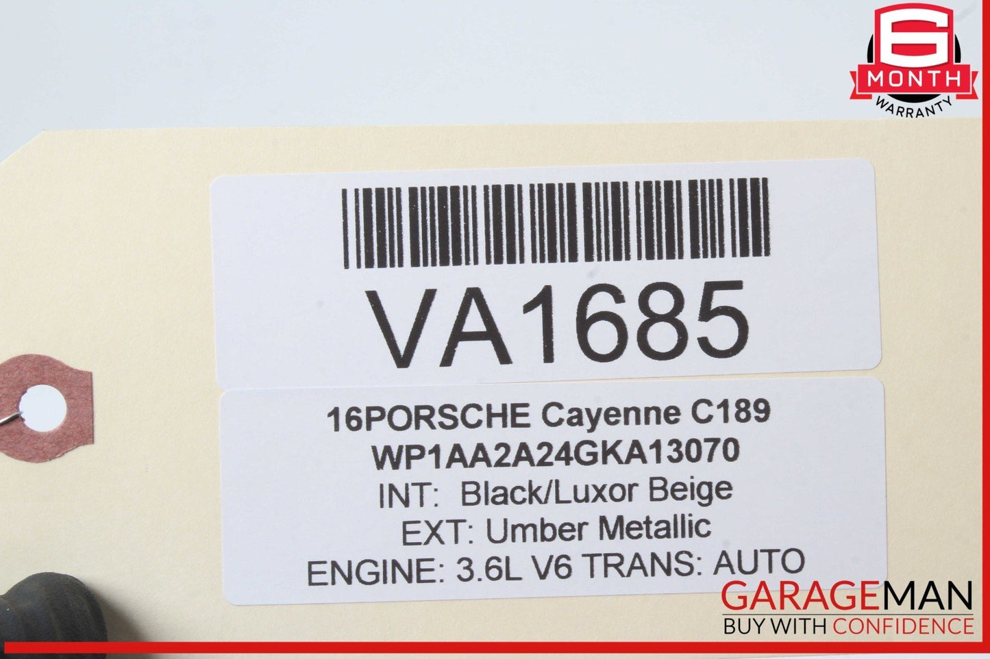 15-24 Porsche Cayenne 958 Rear Left or Right Side Door Control Module 4H0959795P