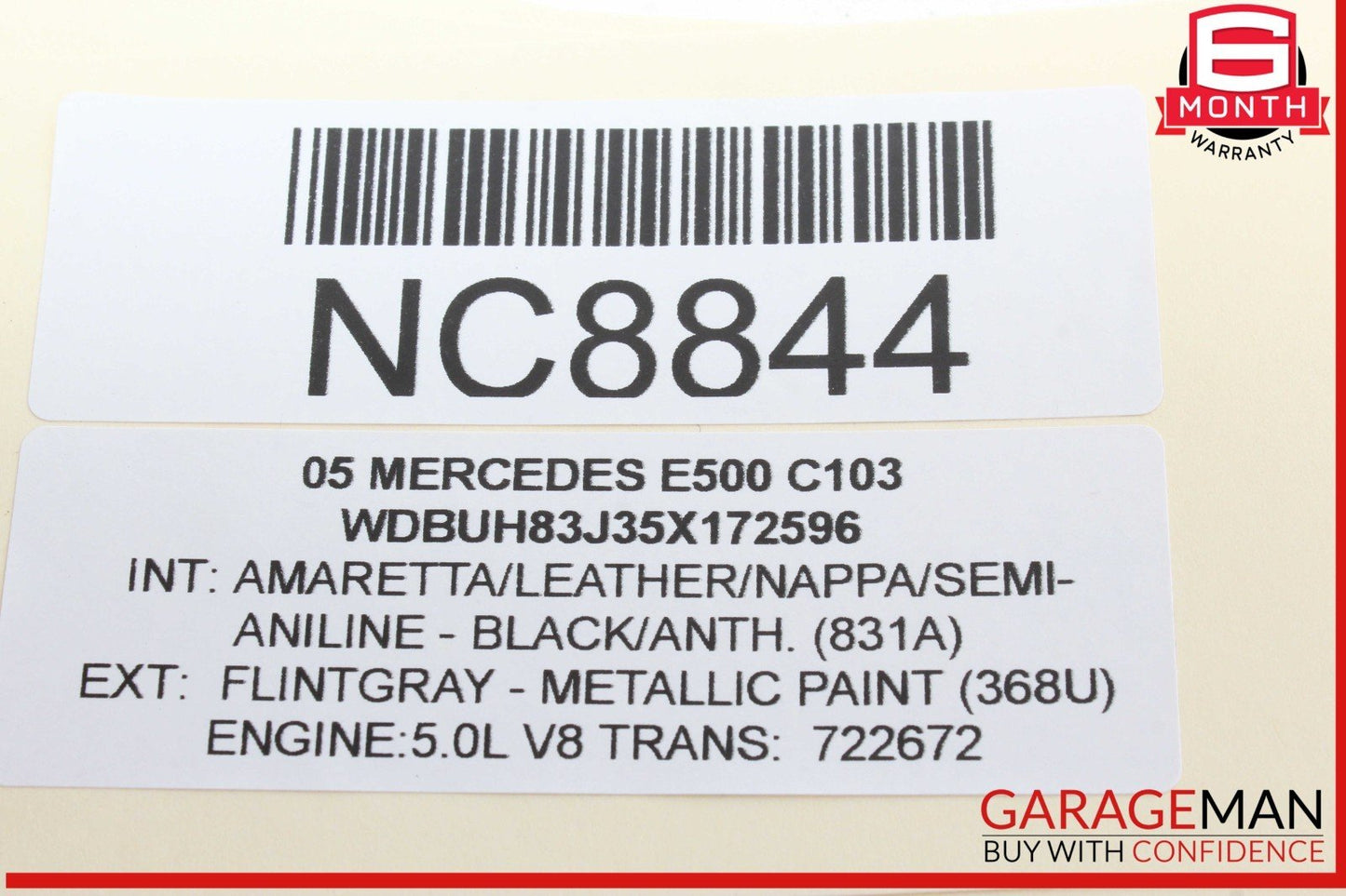 03-12 Mercedes W211 E500 ML500 Front Left Side Seat Control Module OEM