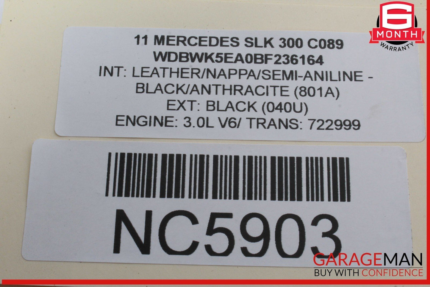 05-11 Mercedes R171 SLK300 SLK280 Front Right Side Door Lock Latch Actuator OEM