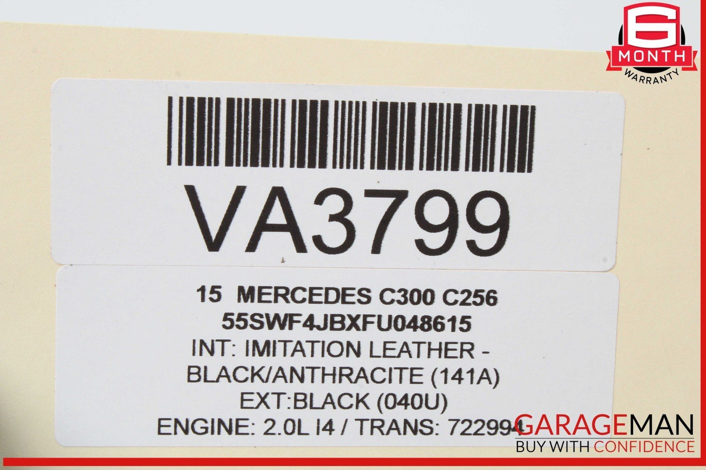 15-20 Mercedes W205 C300 Front Left Driver Side Door Seat Heater Switch OEM