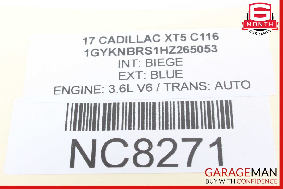 17-20 Cadillac XT5 BCM Body Control Module Unit Bosch 13514637 OEM