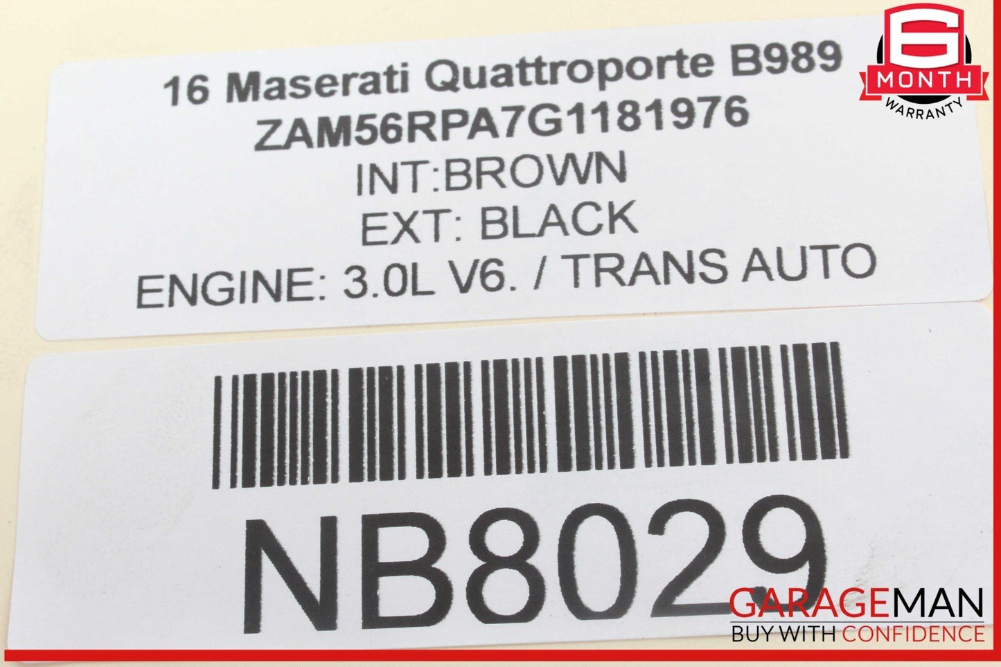 14-17 Maserati Quattroporte Rear Right & Rear Left Side Coil Spring Set OEM