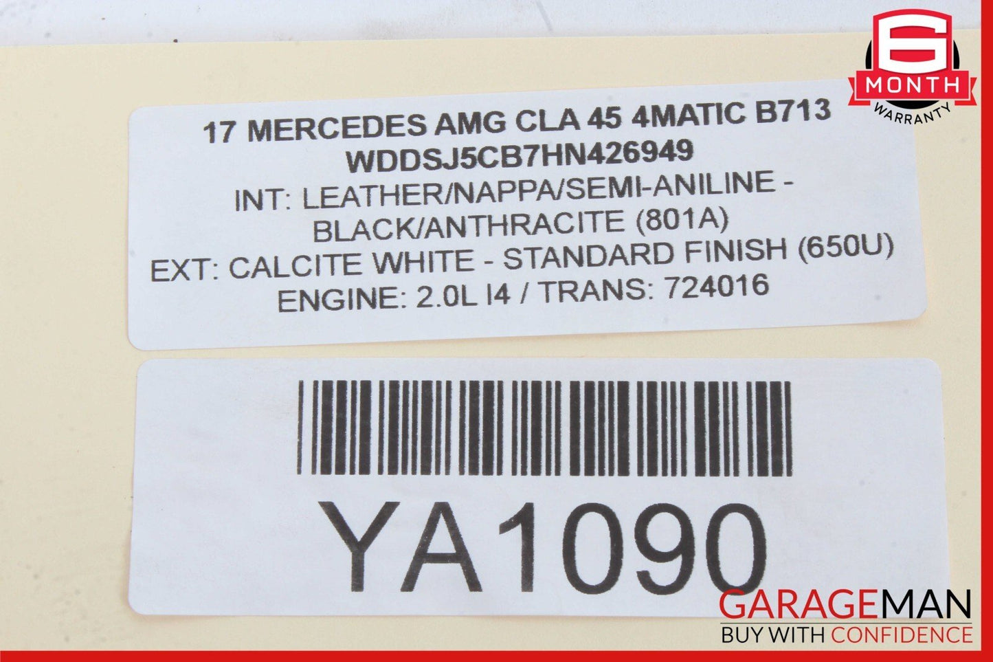 07-14 Mercedes W216 CL550 CL63 AMG Front Left Under Seat Control Module OEM