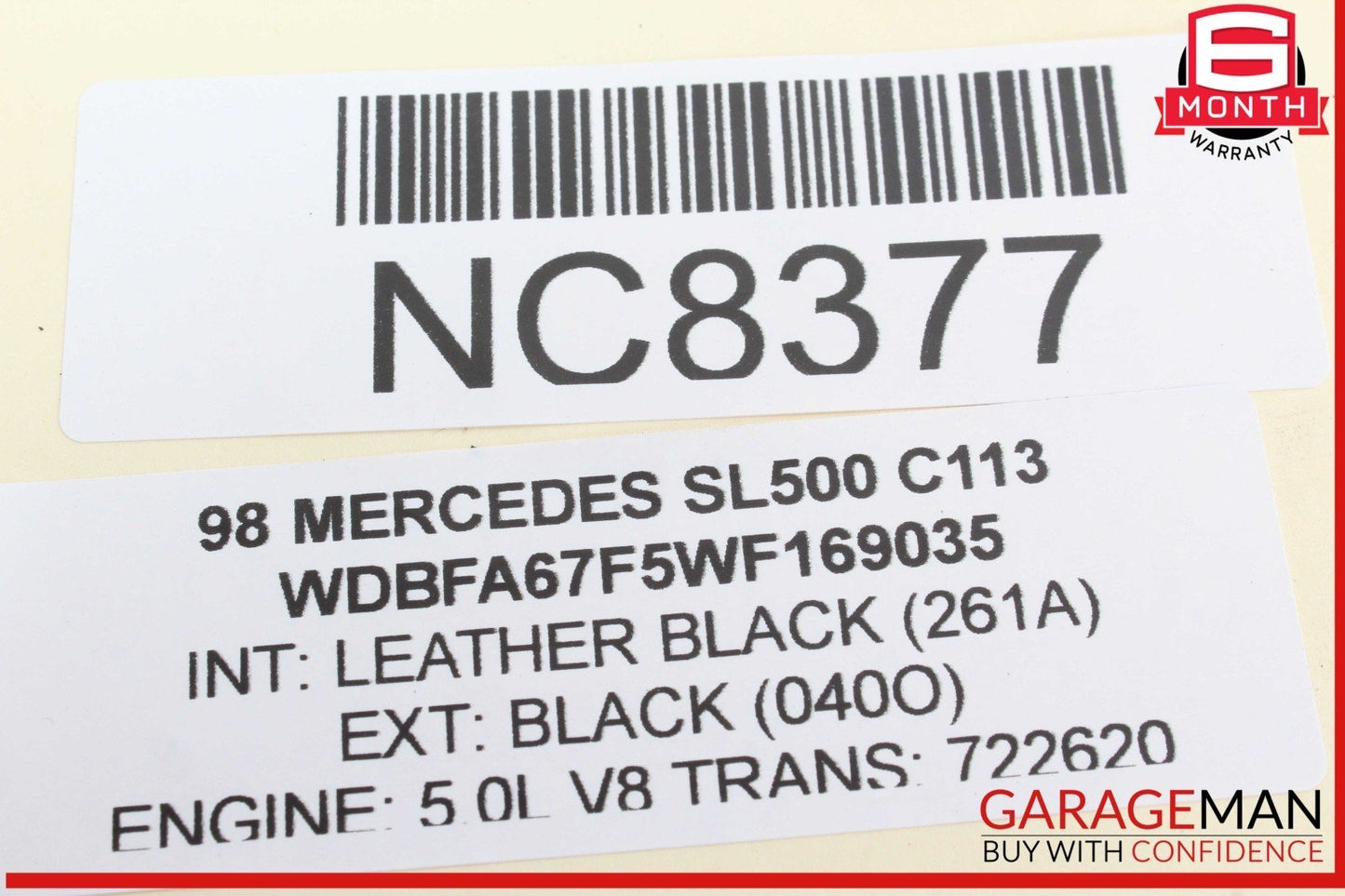 98-02 Mercedes R129 SL500 SL600 Telephone Phone Control Module B2J8Q5 OEM