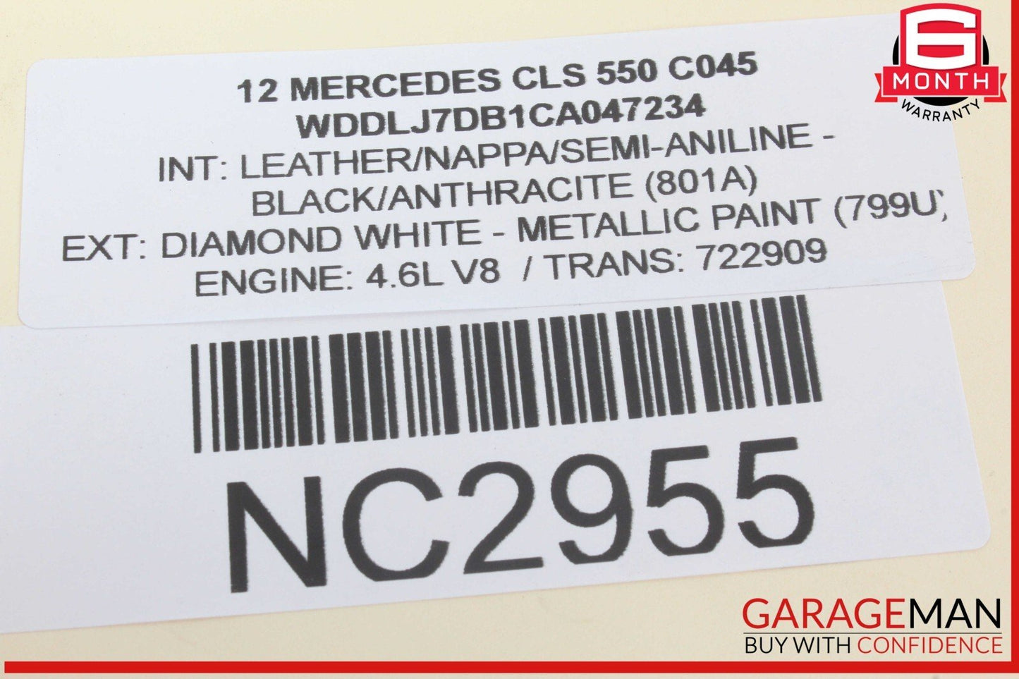 08-12 Mercedes W218 CLS550 Sirius Satellite Radio Receiver Module OEM
