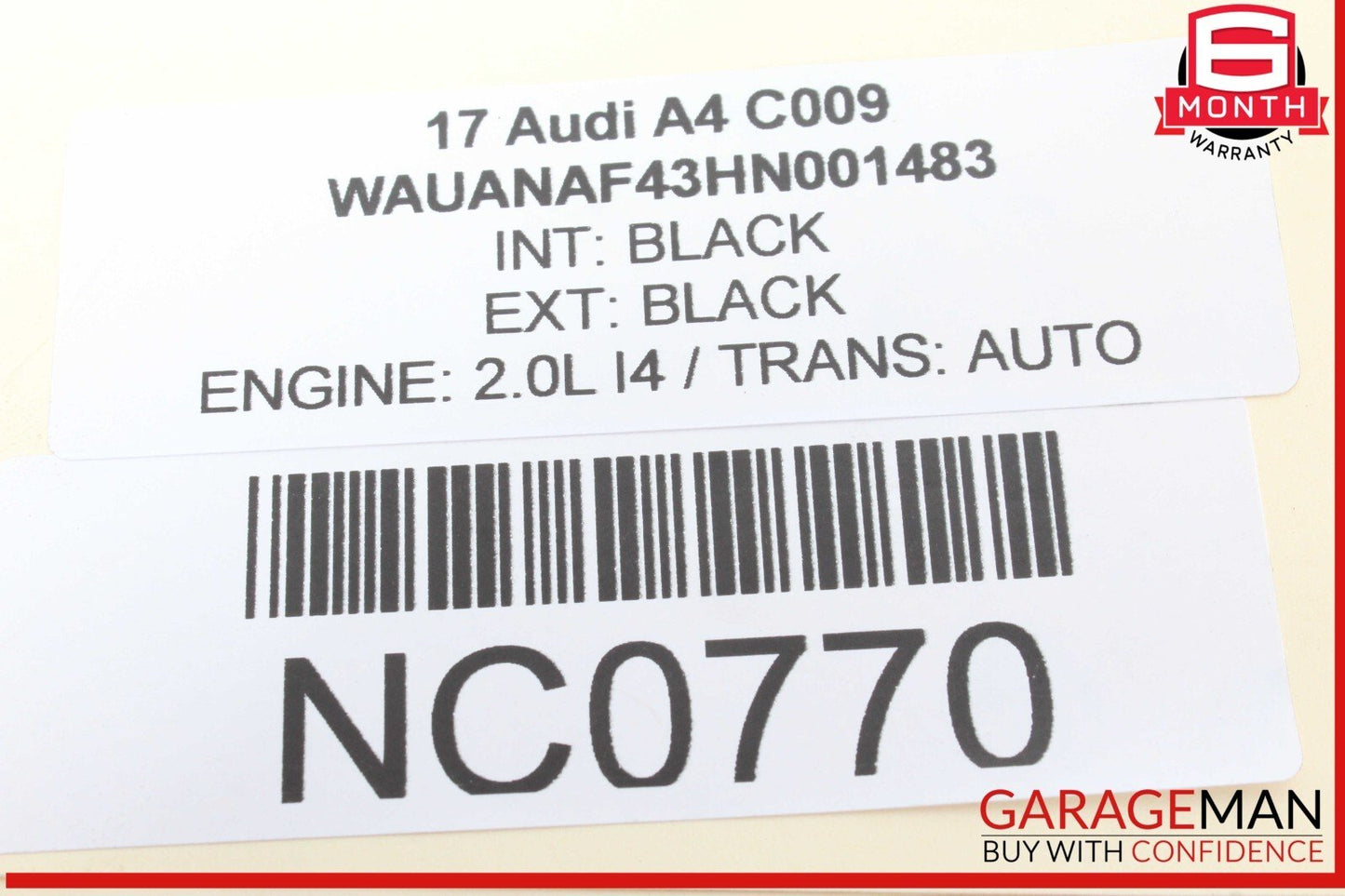 17-20 Audi A4 Engine Motor Alternator Generator Denso 06L903024C OEM