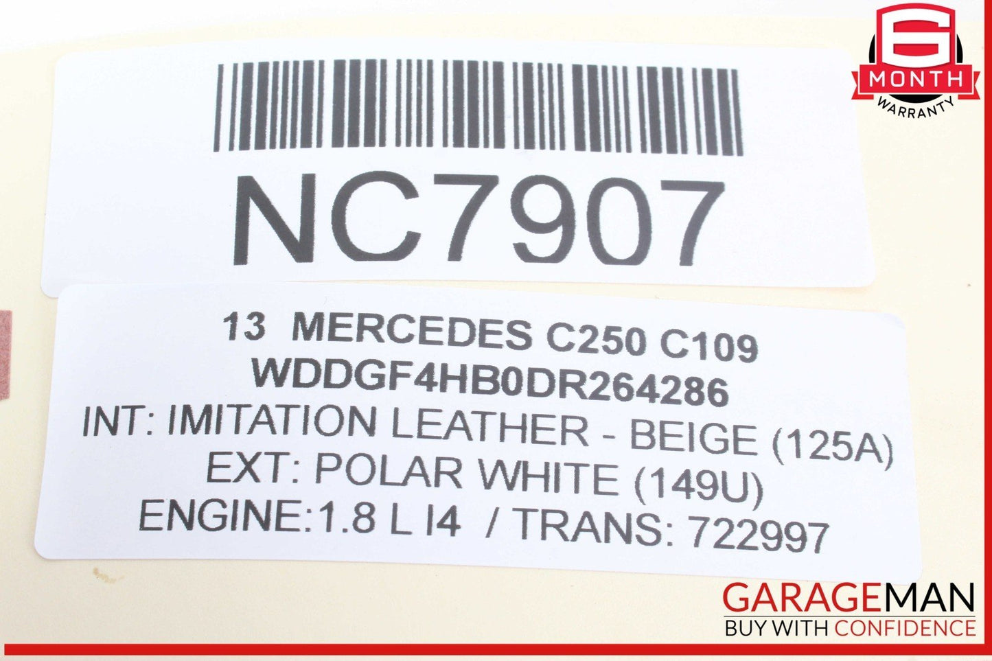 08-20 Mercedes W204 C250 CLS500 Front Left Side Door Lock Latch Actuator OEM