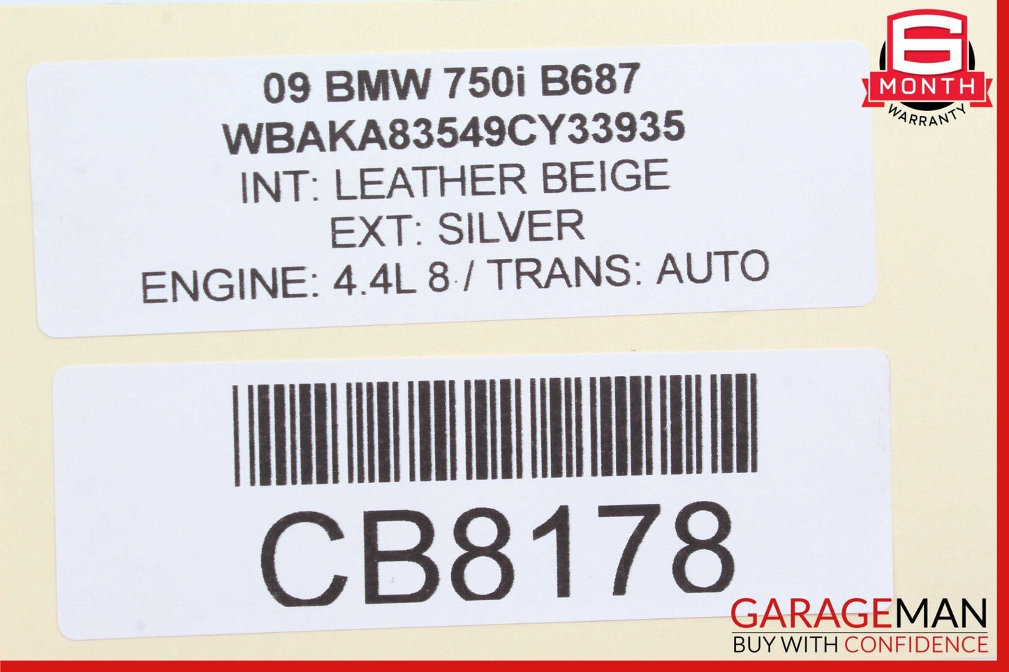 09-12 BMW 750i 750Li F01 F02 Front Left / Right Side Shock Coil Spring