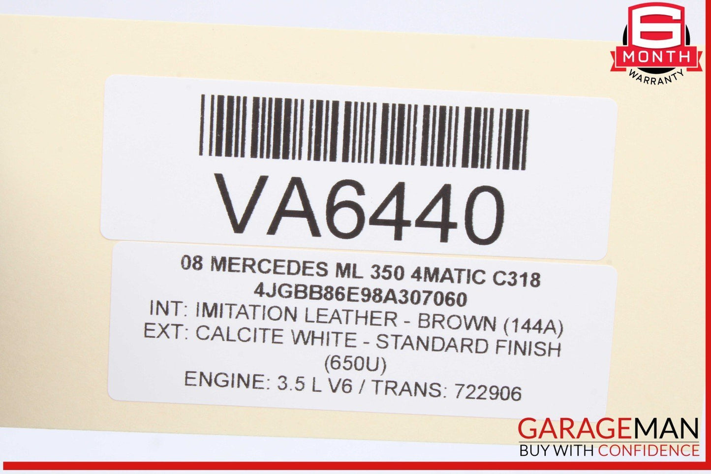 06-09 Mercedes W164 ML350 GL550 R350 Yaw Turn Rate Sensor 0045423918 OEM