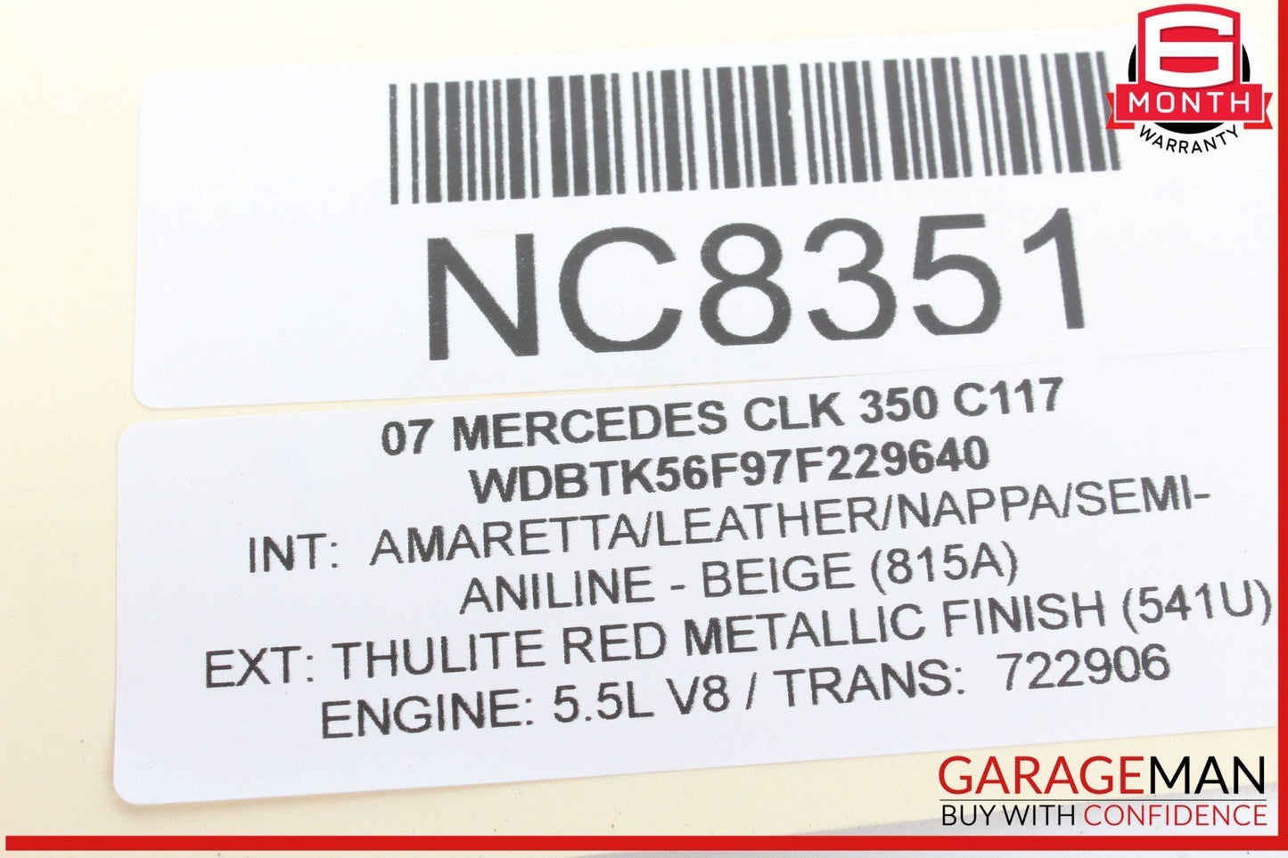 Mercedes W209 CLK350 ML350 Voice Communication Control Module 2218708726 OEM