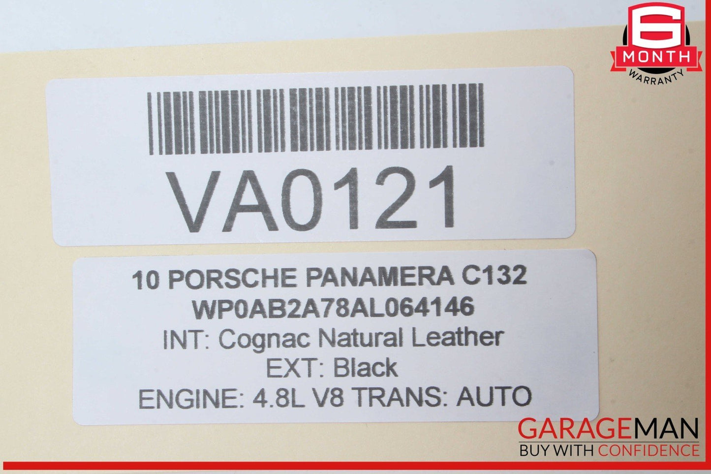 10-16 Porsche Panamera 970 Front Right Headlight Washer Spray Nozzle Jet OEM