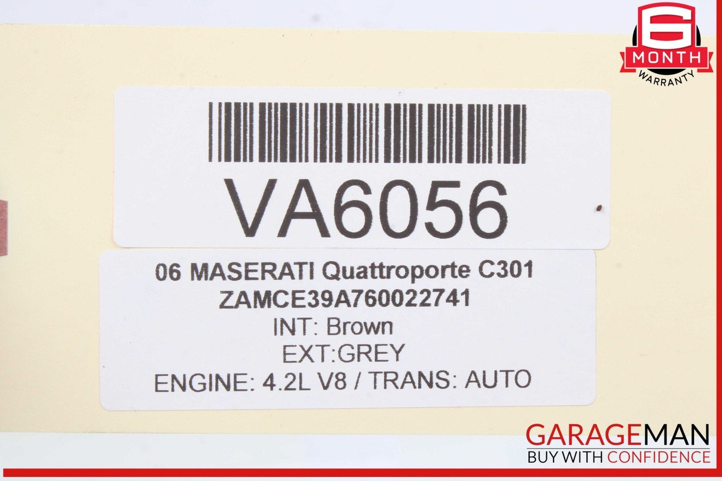 03-13 Maserati Quattroporte M139 Front Right Side Door Lock Latch Actuator OEM