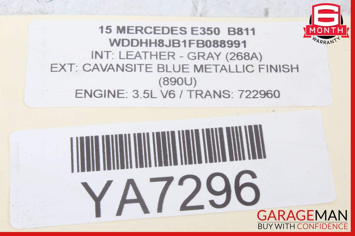 11-16 Mercedes W212 E350 Trunk Lid Lock Latch Actuator Release Flap Motor OEM