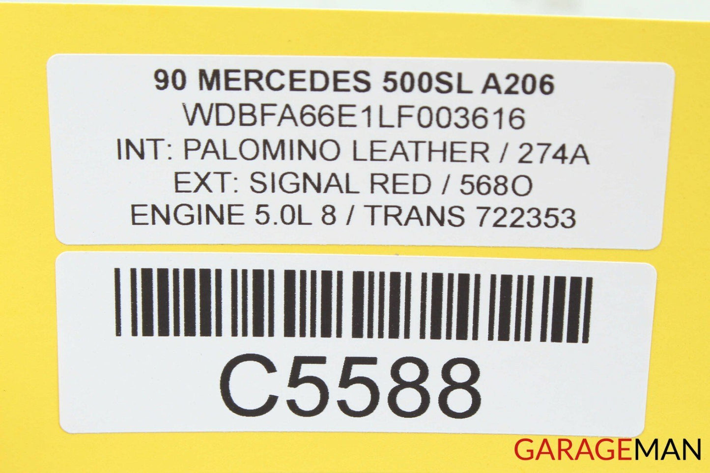 90-02 Mercedes R129 500SL Rear Right Passenger Side Suspension Lower Control Arm