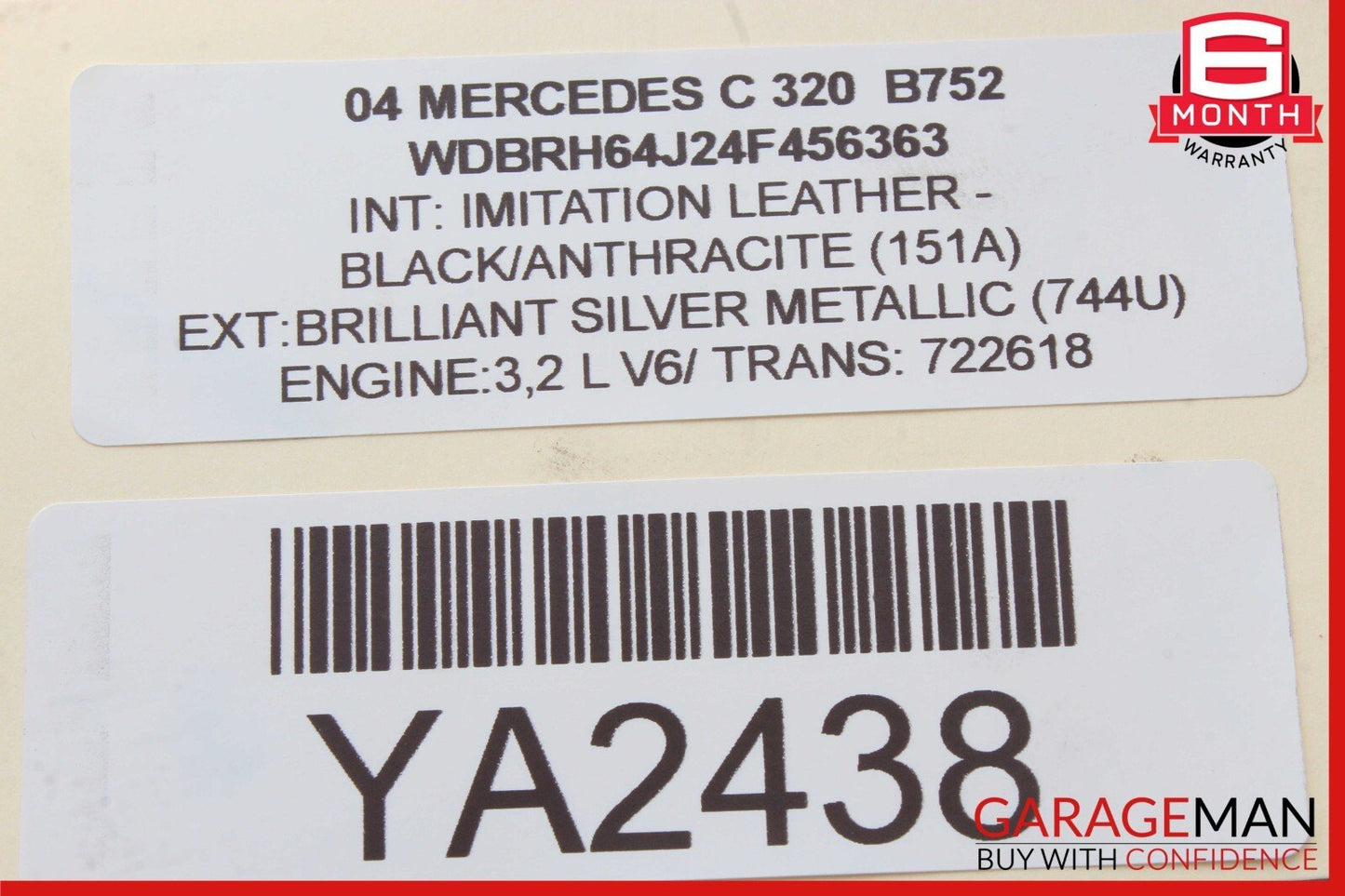 03-09 Mercedes W203 C320 CLK55 AMG Front Right or Left Side Door Audio Speaker