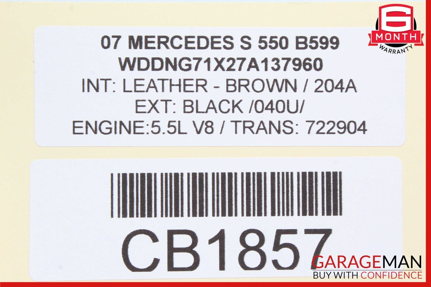 07-14 Mercedes W221 S550 CL550 Door Lock Switch Front Right Side 2218213151 OEM
