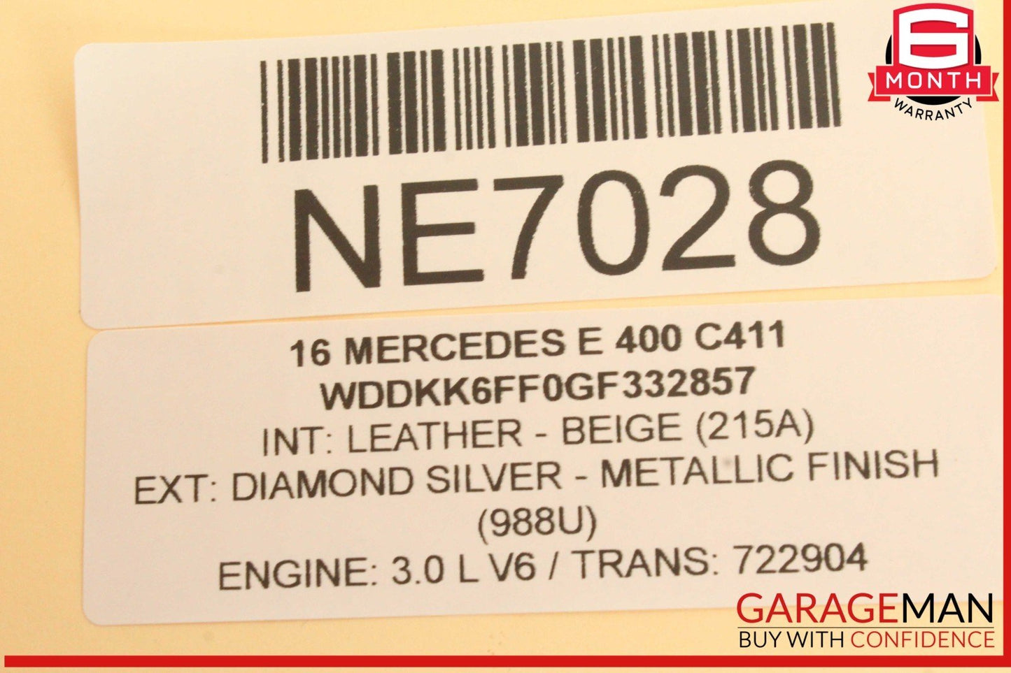 13-20 Mercedes W212 E400 GL450 CLA250 SL550 Keyless Go Entry Control Module OEM