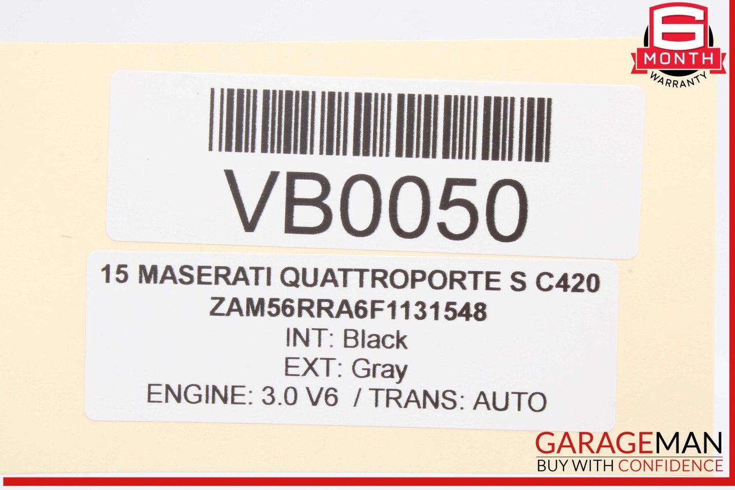 14-18 Maserati Quattroporte S Front Left Side Dashboard AC A/C Air Vent Trim OEM