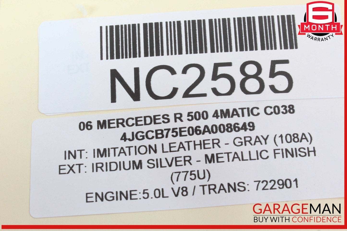 06-13 Mercedes W251 R500 4MATIC Heated Seat Control Module Unit 2118702026