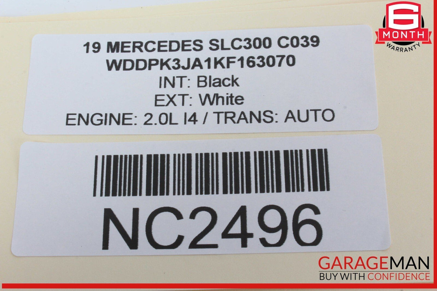 13-20 Mercedes R172 SLC300 SL550 ML400 Keyless Go Entry Control Module OEM
