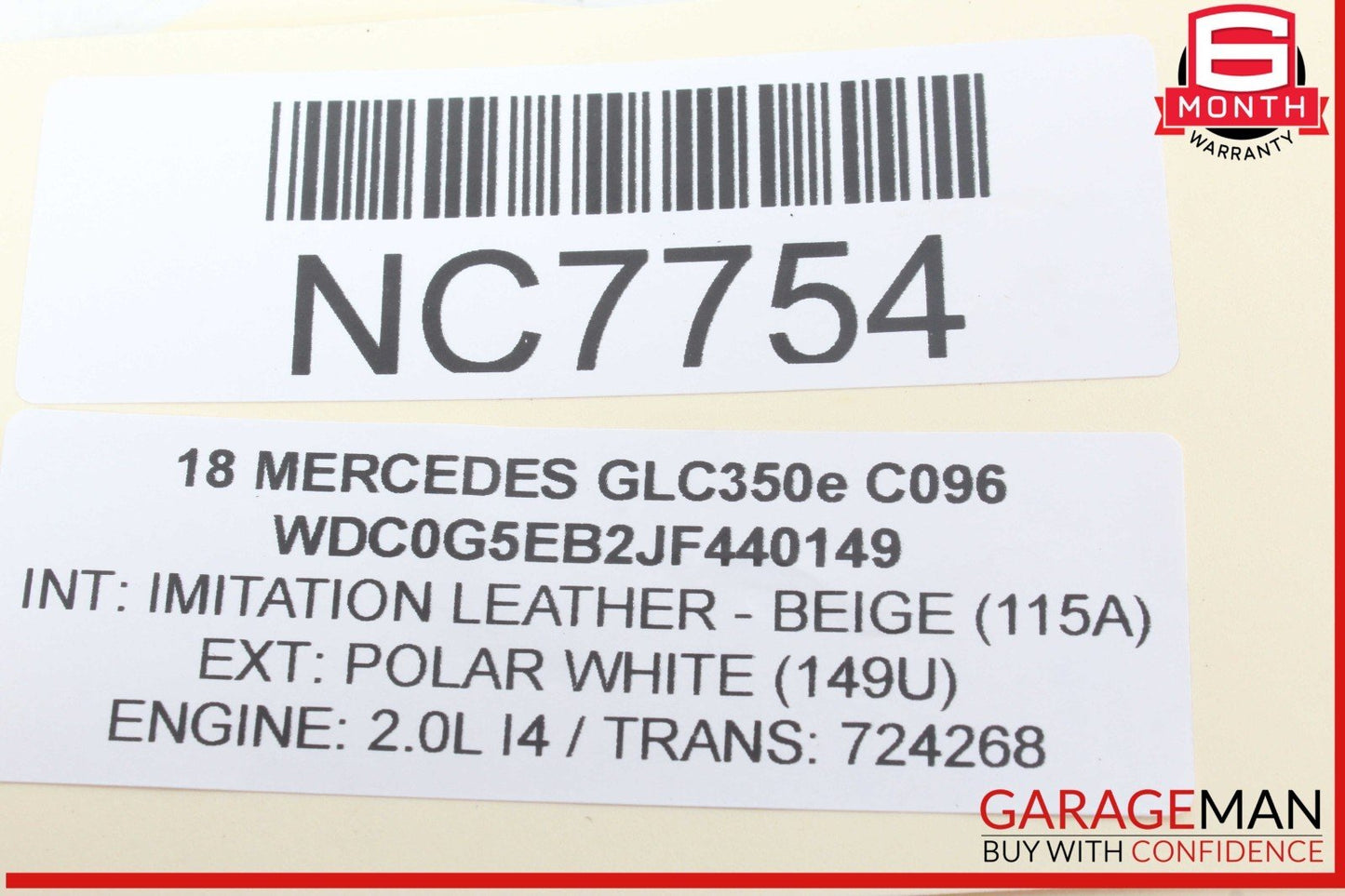 18-20 Mercedes X253 GLC350e Transmission Oil Cooler 0995001300 OEM