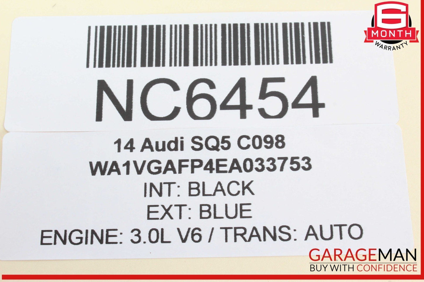 14-17 Audi SQ5 Front Right Passenger Side Door Window Control Module Unit OEM