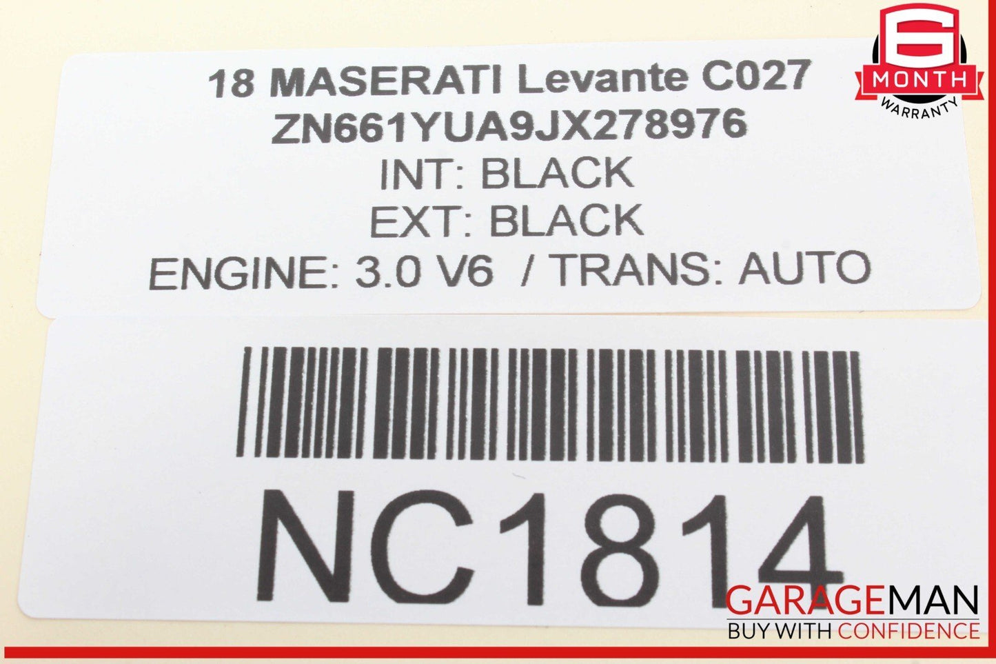 14-20 Maserati Levante Ghibli Front Right or Left Side Seat Adjustment Switch