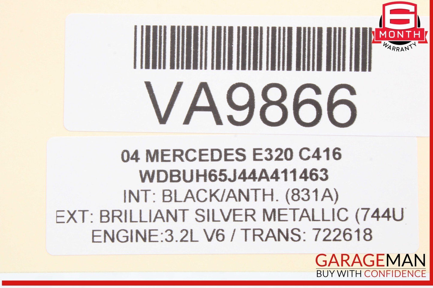 00-06 Mercedes W211 E320 Voice Command Control Module Unit 2408201526 OEM