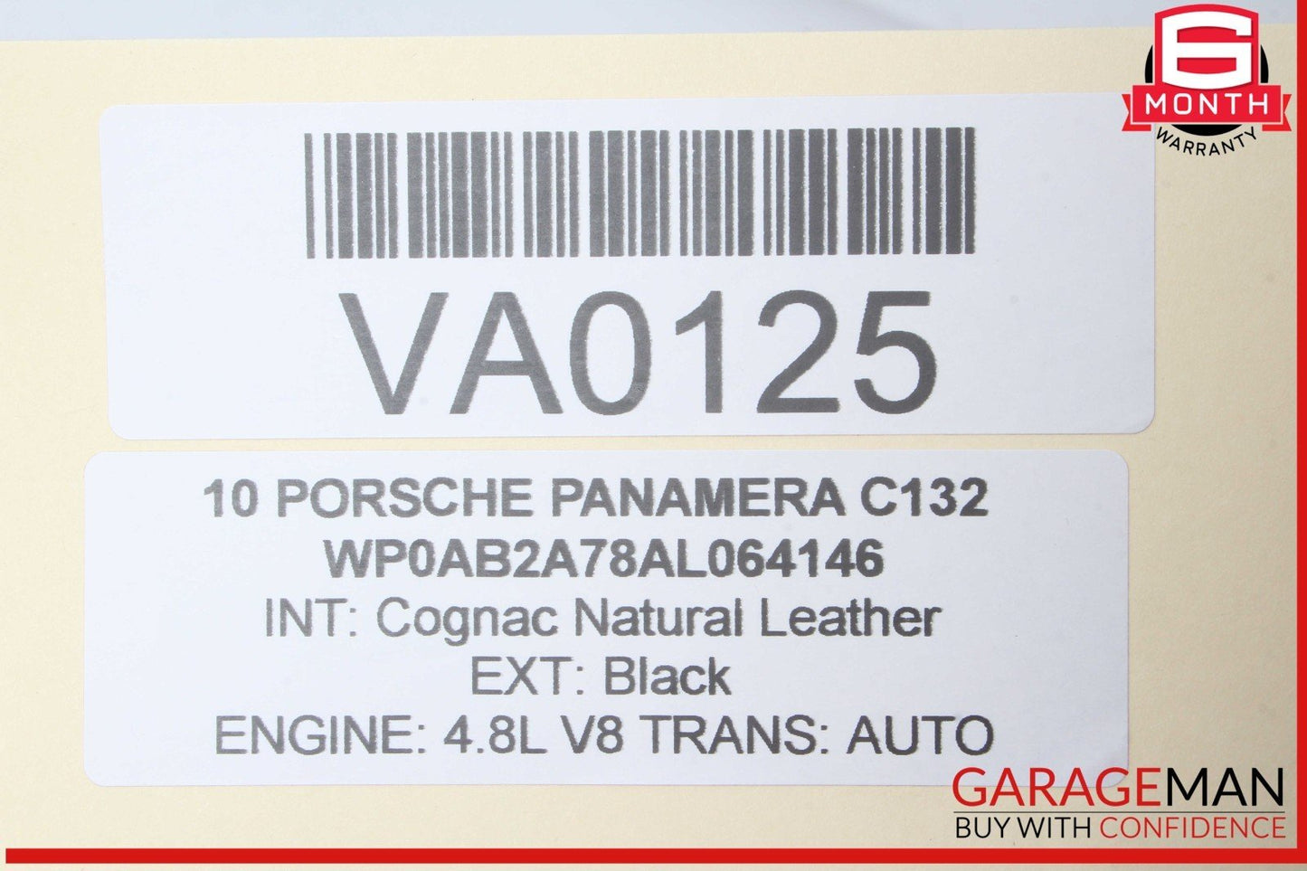 10-18 Porsche Panamera 970 Front Right Seat Control Switch 7PP959748M OEM