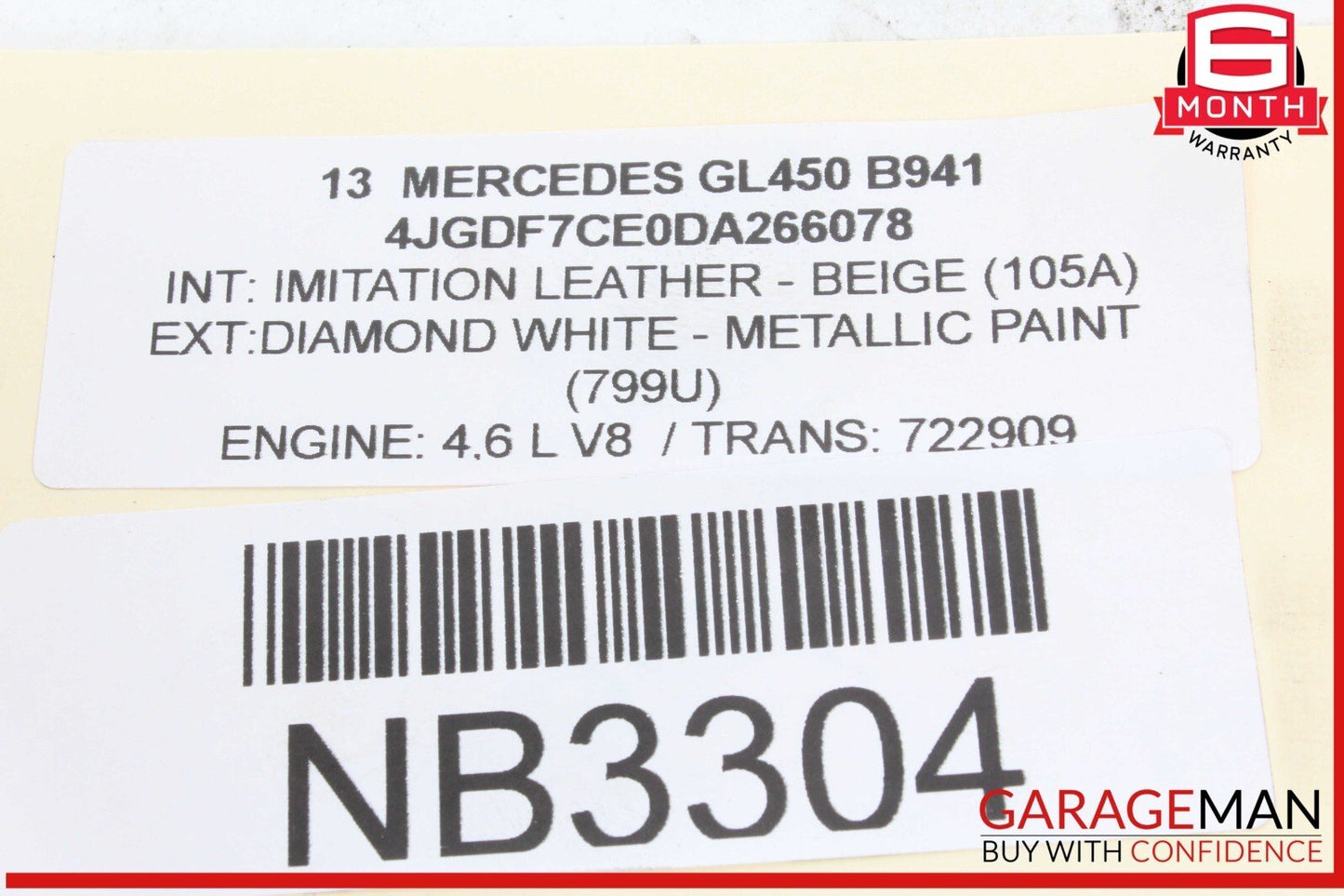11-20 Mercedes GL450 E550 SL550 Generator Alternator 180A 0141540902 OEM