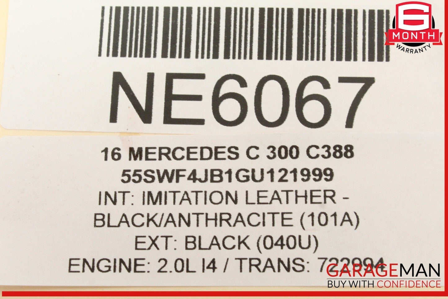 14-19 Mercedes W205 C300 CLA45 AMG Auxilary Water Coolant Pump 0005002686 OEM