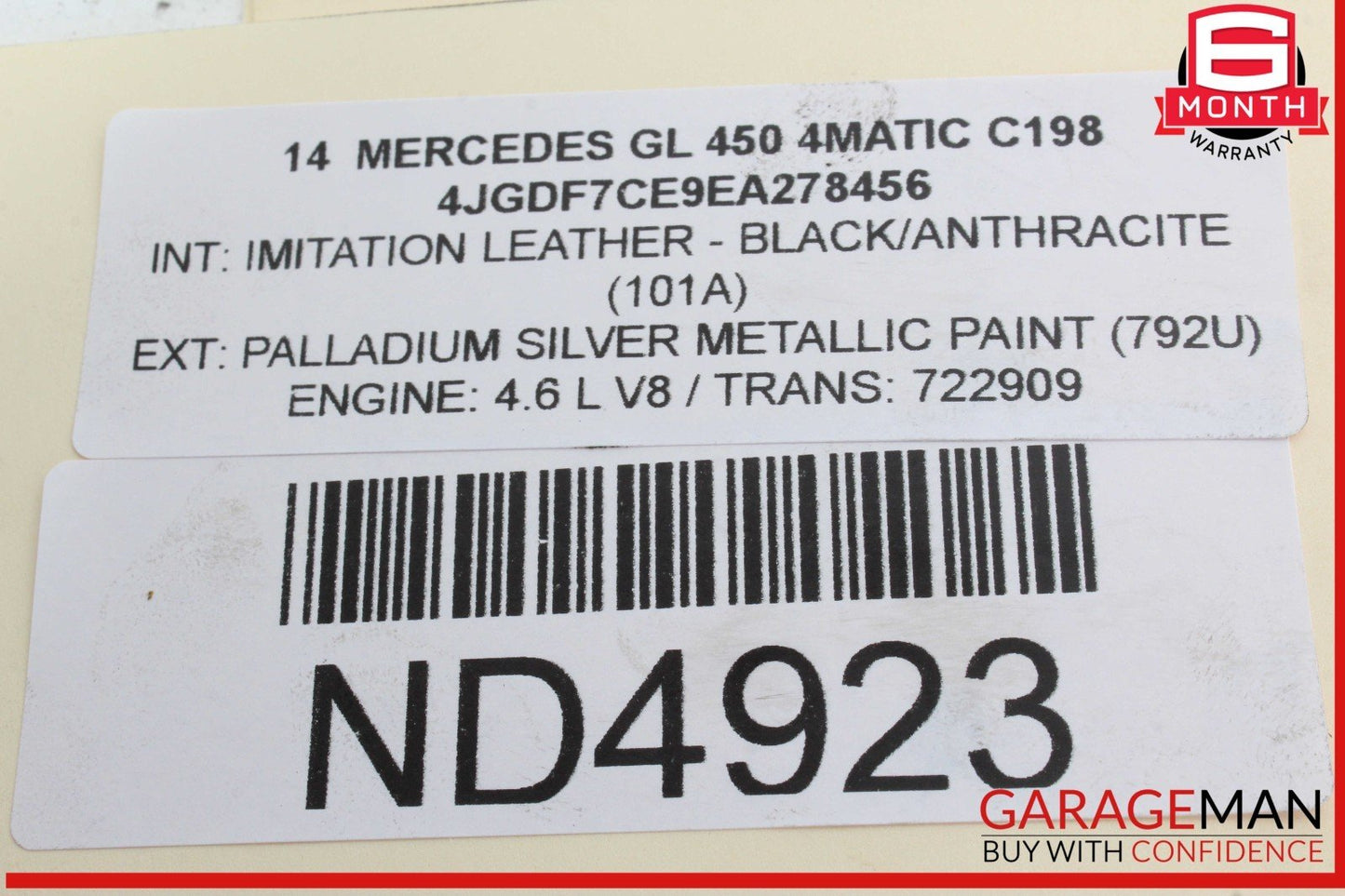 11-20 Mercedes X166 GL450 4MATIC E550 Engine Motor Oil Cooler 2781880201 OEM