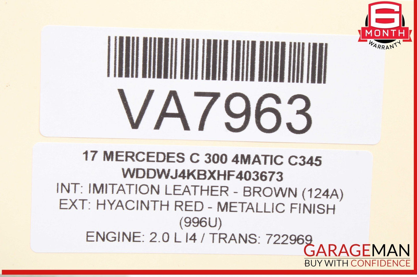15-21 Mercedes W205 C300 4MATIC Front Engine Fuse Relay Box Housing OEM