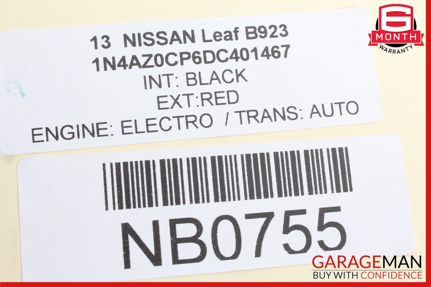 13-17 Nissan Leaf Front Left Driver Side CV Axle Shaft Assembly OEM