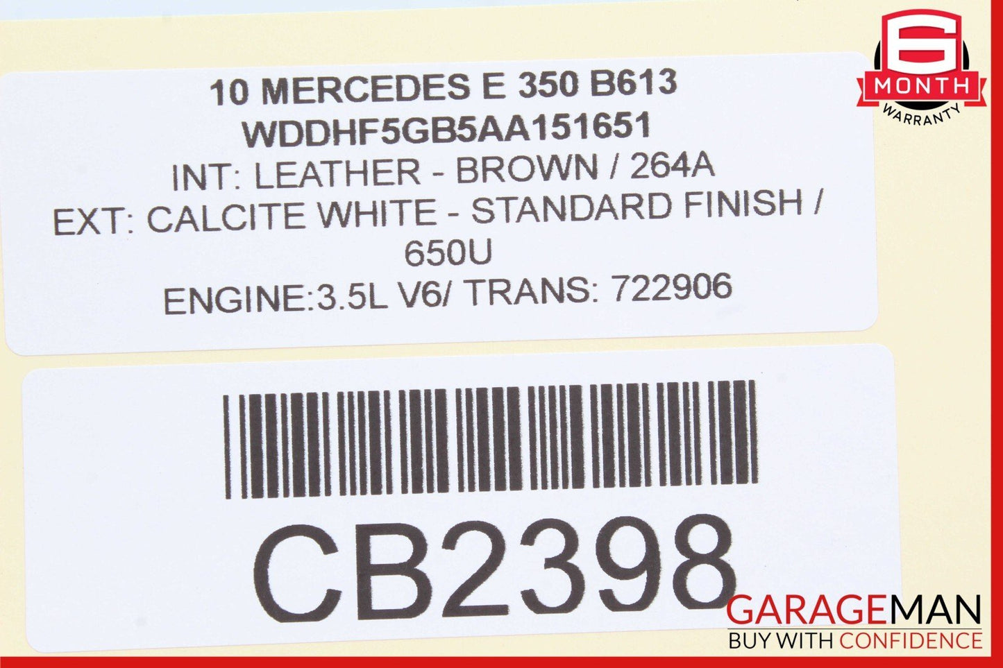 10-13 Mercedes W221 S63 AMG E350 Rear Seat DVD CD Player 2128703689 OEM