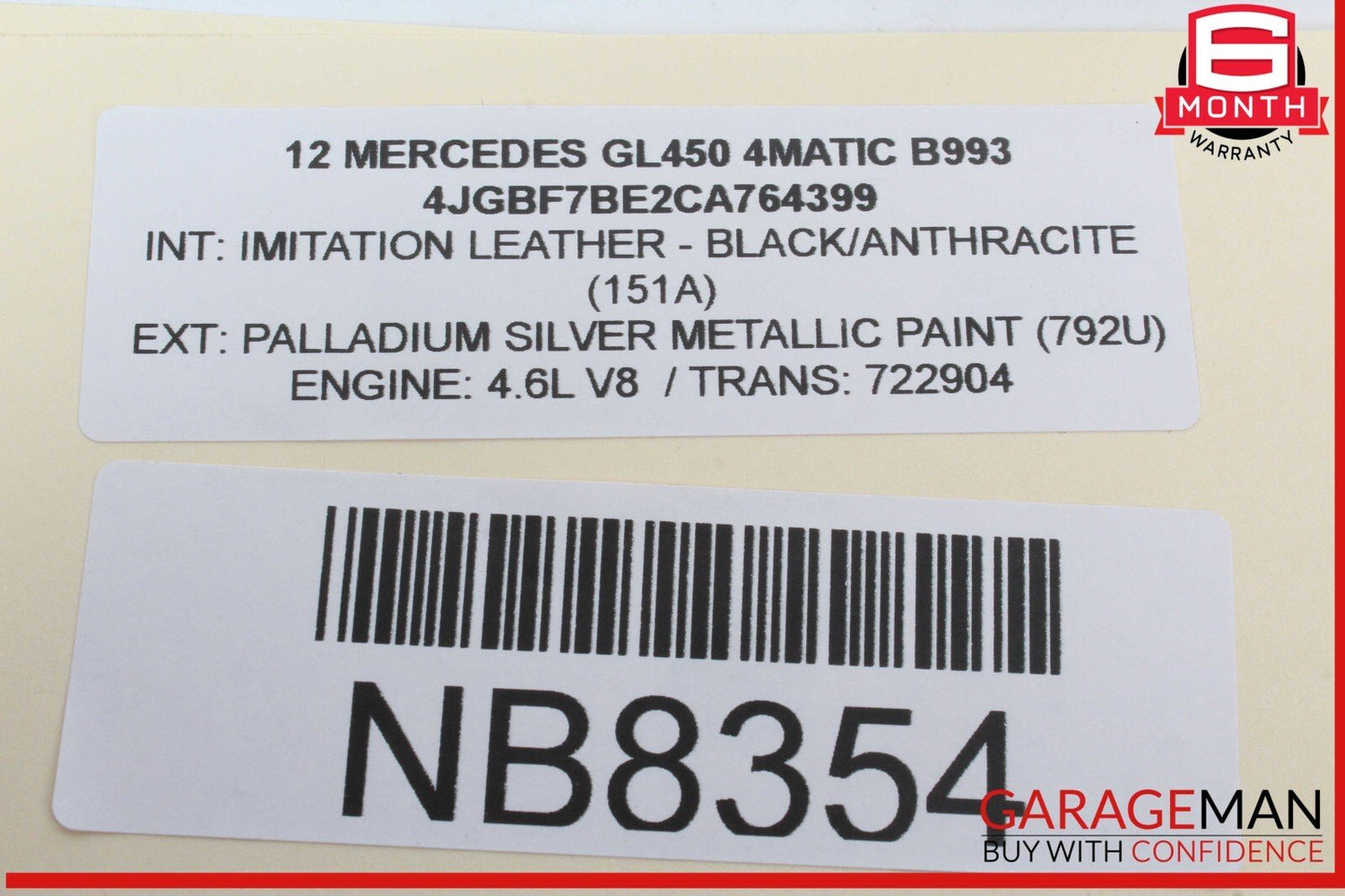 10-18 Mercedes W218 CLS550 Front Right Seat Control Module 1729007600 OEM