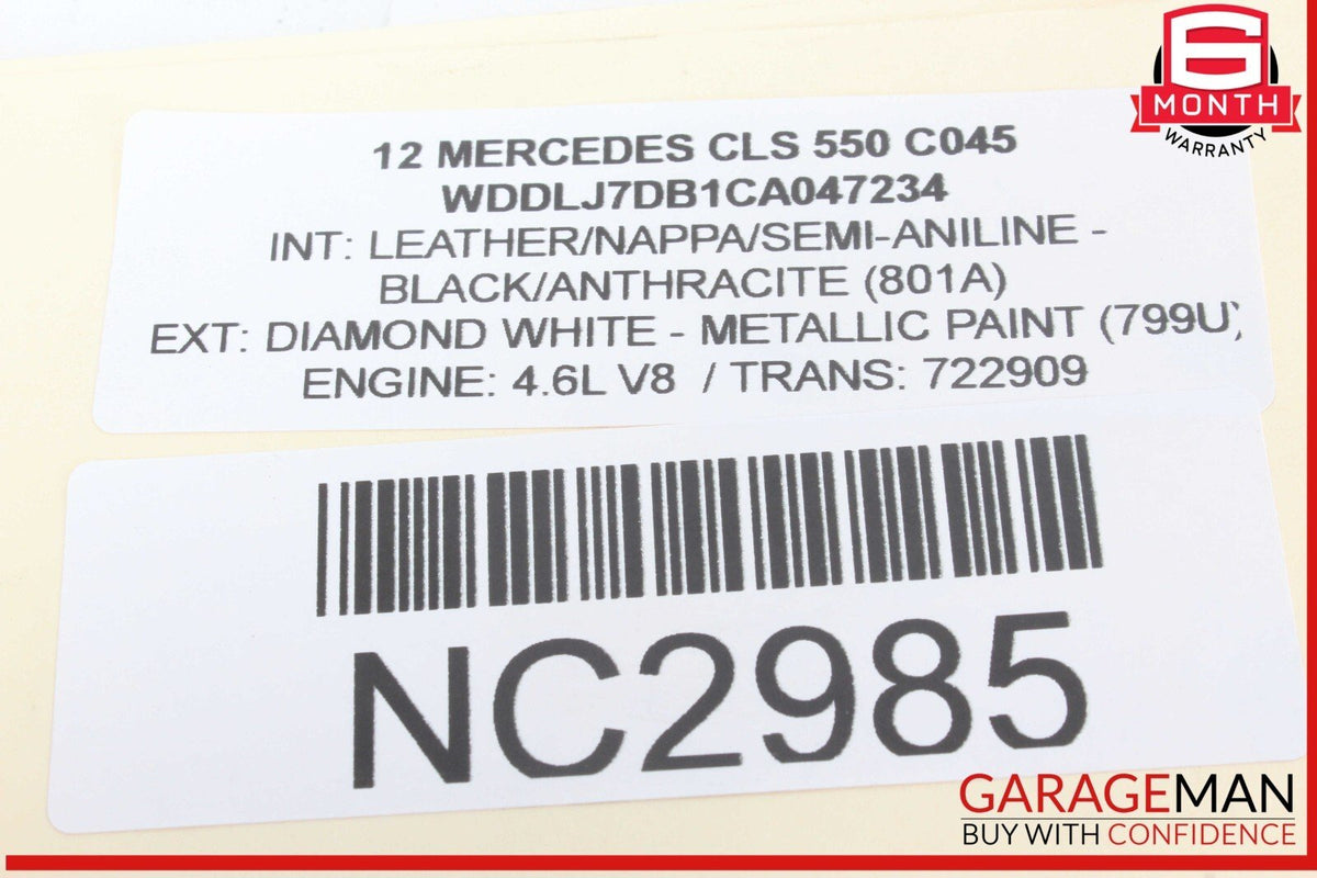10-18 Mercedes-Benz CLS550 W218 Rear Left or Right Door Audio Sound Speaker 2128200102 Genuine