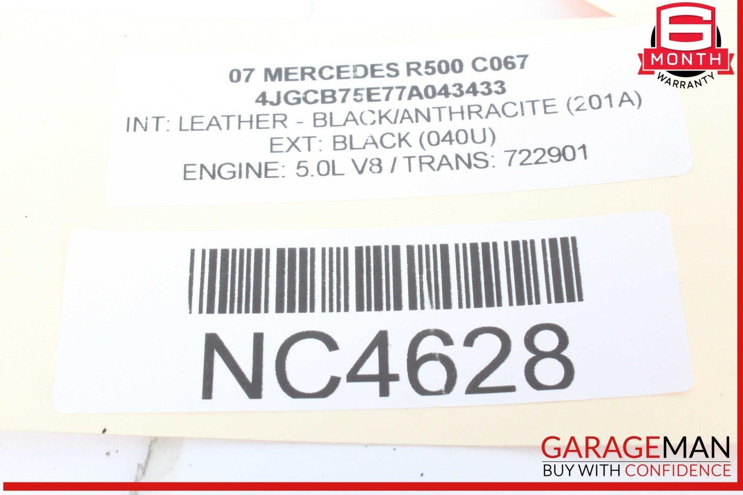 06-13 Mercedes W251 R500 Panoramic Sunroof Sun Roof Motor 1648201442 OEM