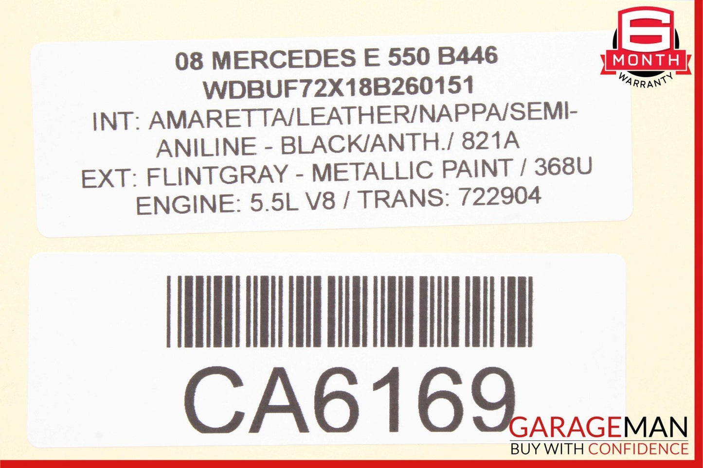 07-09 Mercedes W211 E500 E320 Front Right Passenger Side Door Audio Speaker