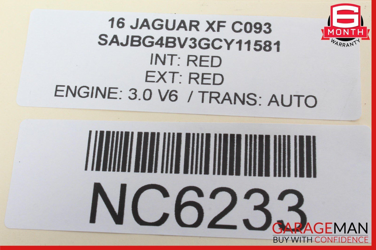 16-20 Jaguar XF Active Air Suspension Damping Control Module Unit GX5314F392DB