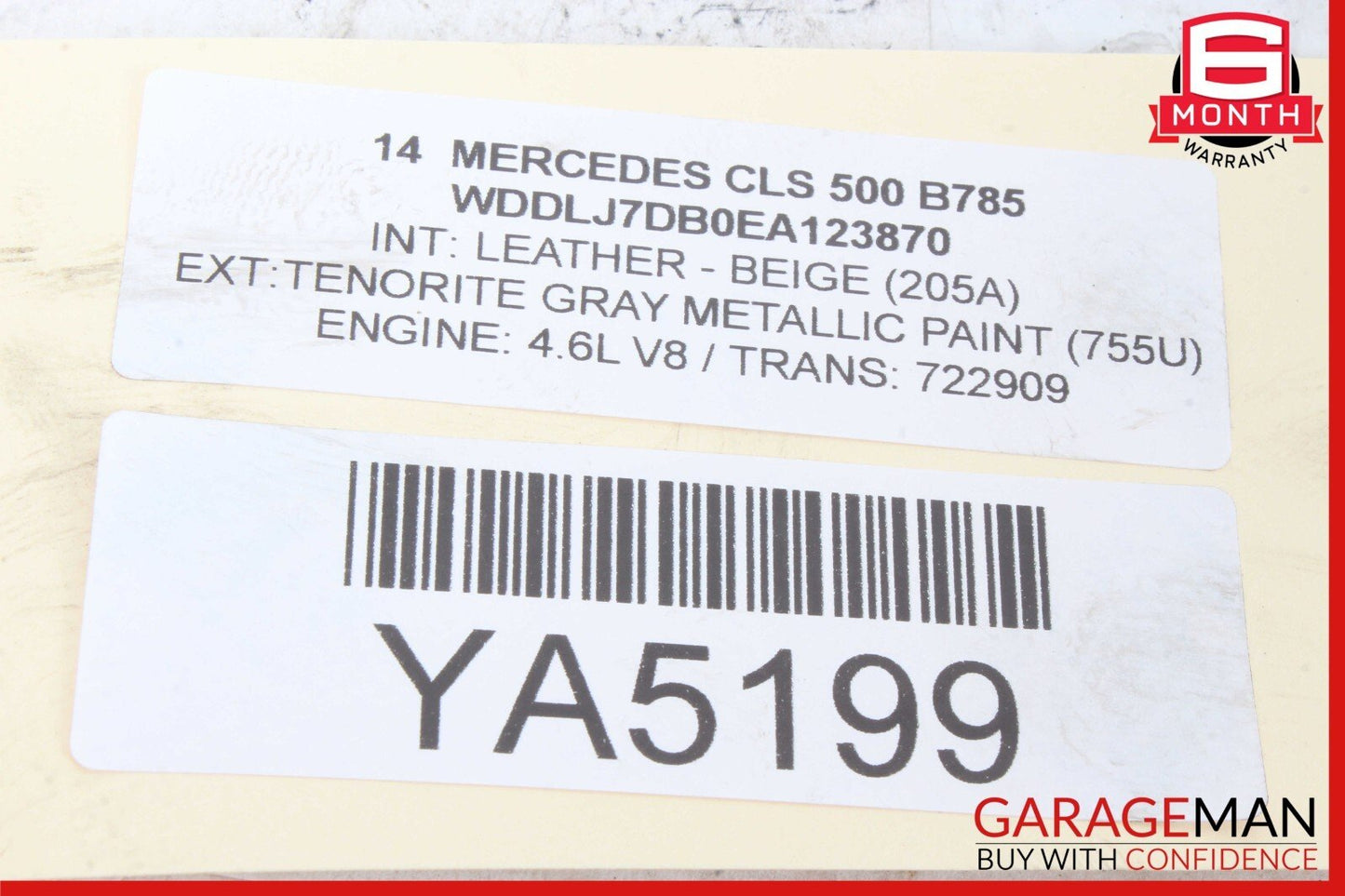 10-14 Mercedes W218 CLS500 E350 E550 ABS Anti Lock Brake Pump Controller Module