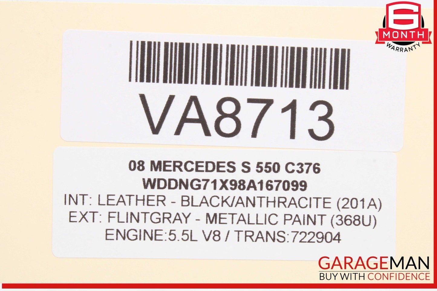 07-14 Mercedes W221 S550 SLK350 Sirius Satellite Radio Module Receiver OEM